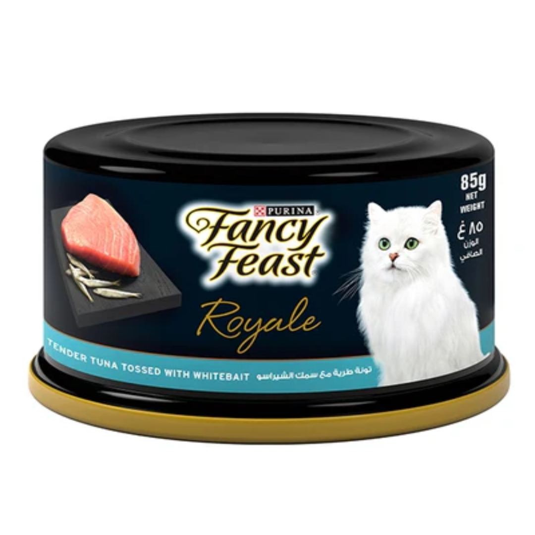 Fancy Feast Royale Tuna With Whitebait Cat Food 85g