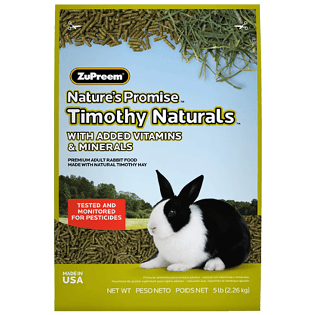 ZuPreem Timothy Naturals Rabbit Pellets 5lb