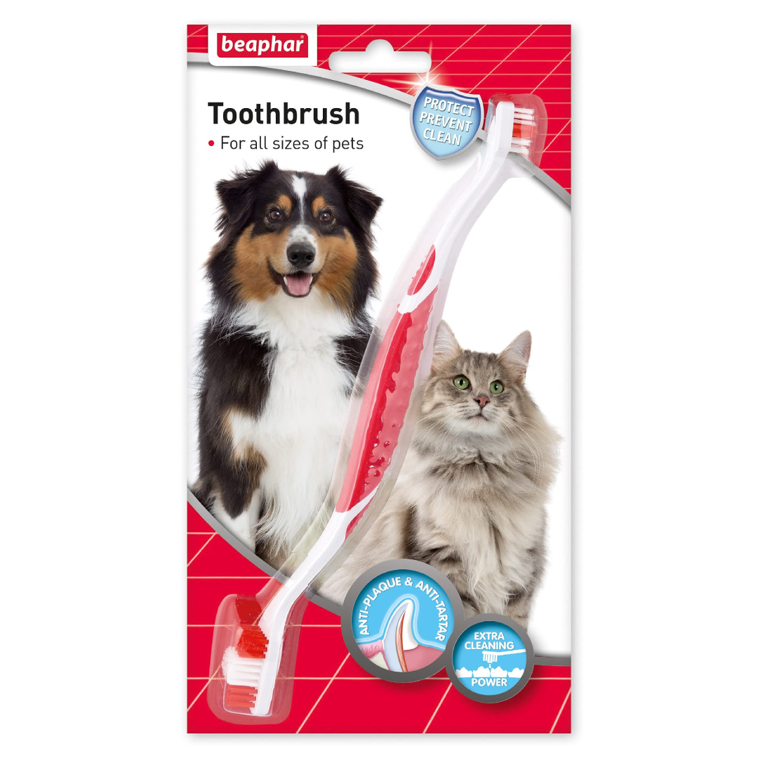 Beaphar Pet Toothbrush With Soft Bristles