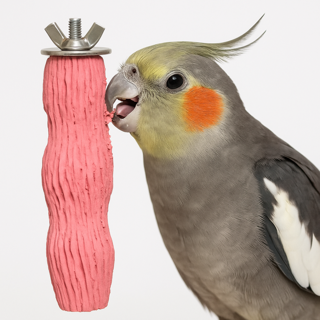 Coollapet Feather Friends Wave Calcium Perch Toy