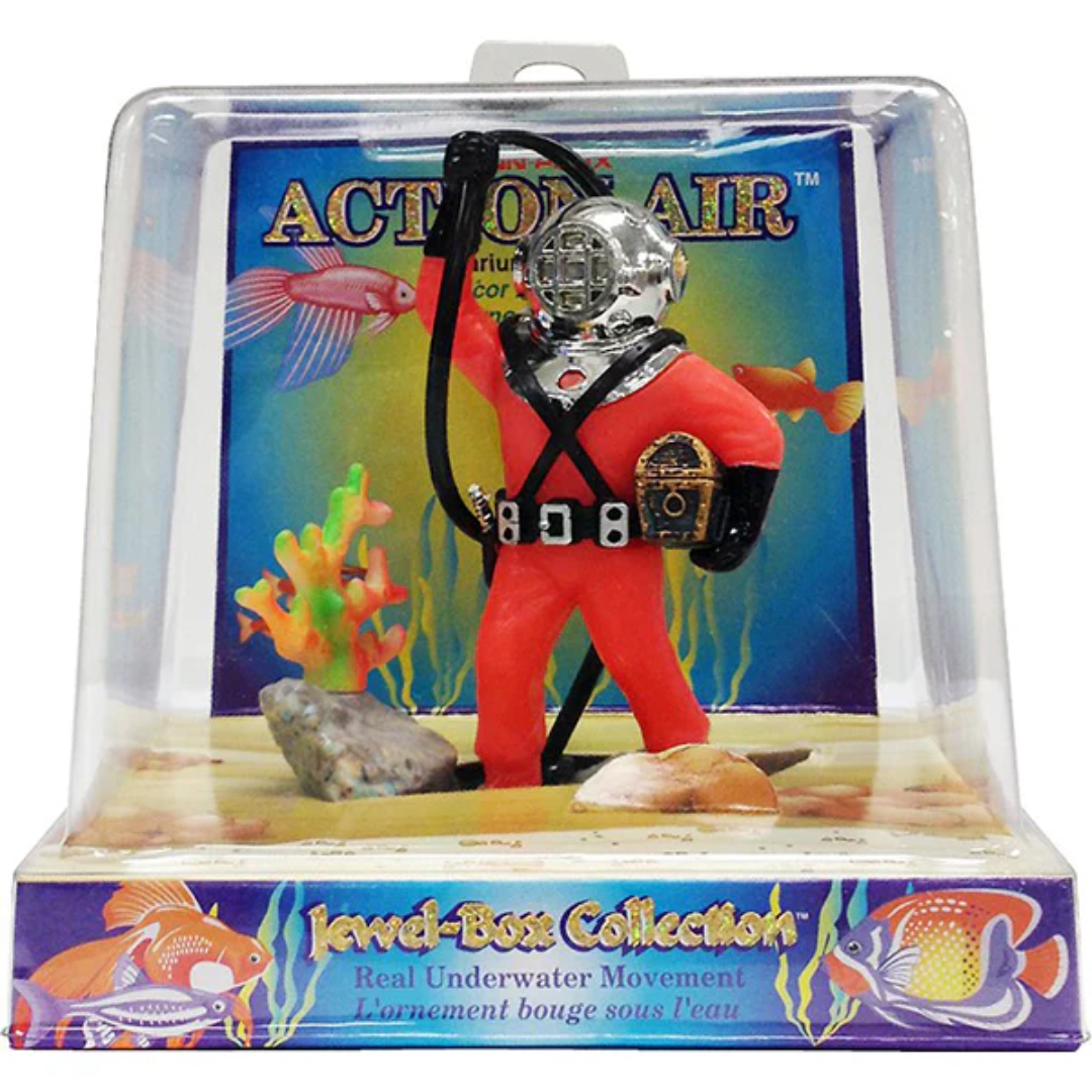 Action Air Jewel Box Diver Aquarium Decoration