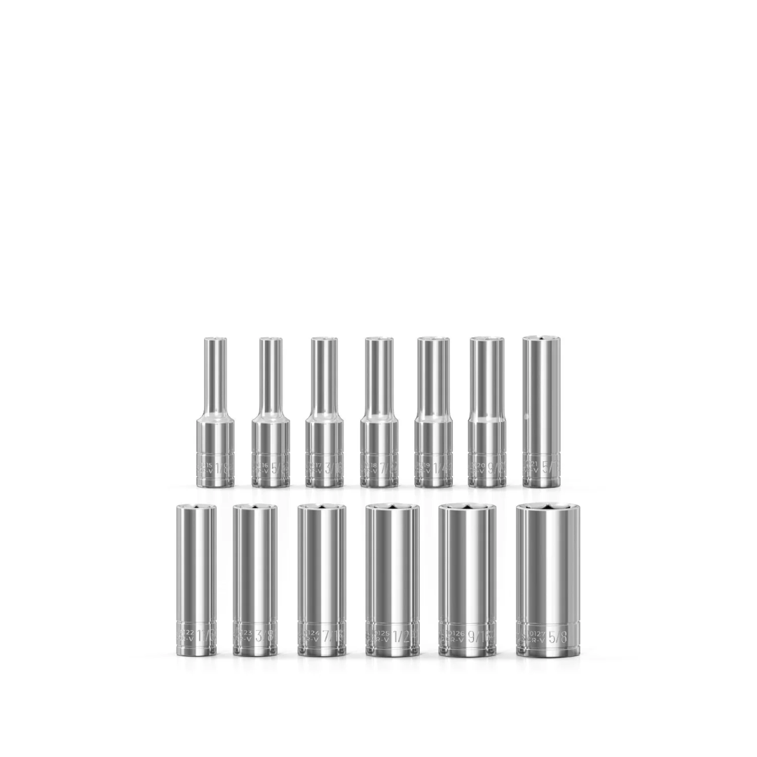 Chrome Socket Set For Reliable Automotive Repair
