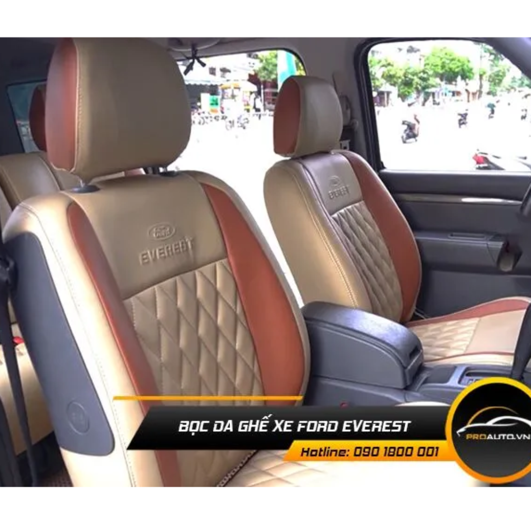 Ford Everest Custom Leather Seat Covers Online