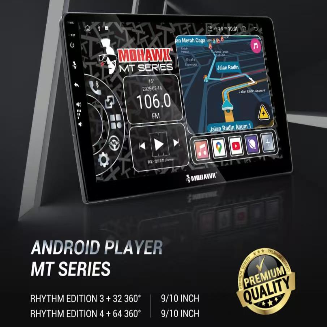 Mohawk MT Series Rhythm Edition Android GPS Navigation