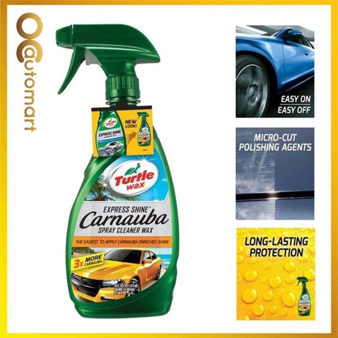 Turtle Wax Express Shine Carnauba Spray Wax T-136