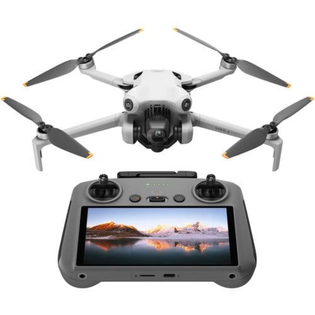 DJI Mini Aerial Monitoring Drone 4 Pro With DJI RC 2