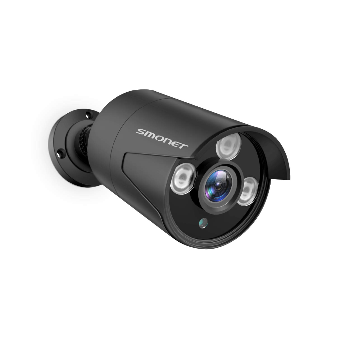 Outdoor 4K Bullet Camera With Night Vision And Audio