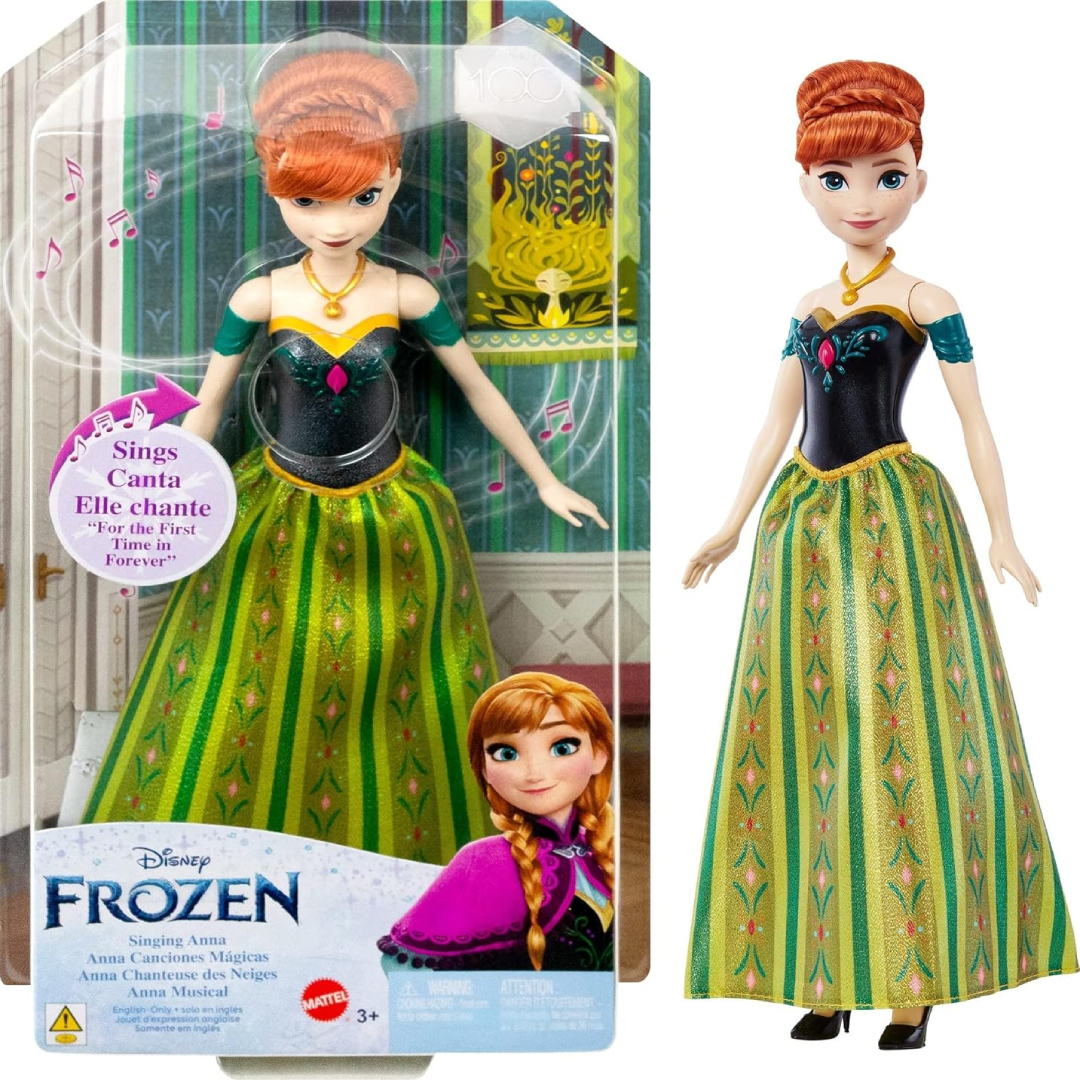 Disney Frozen Anna Doll In Signature Collector Fashion Outfit