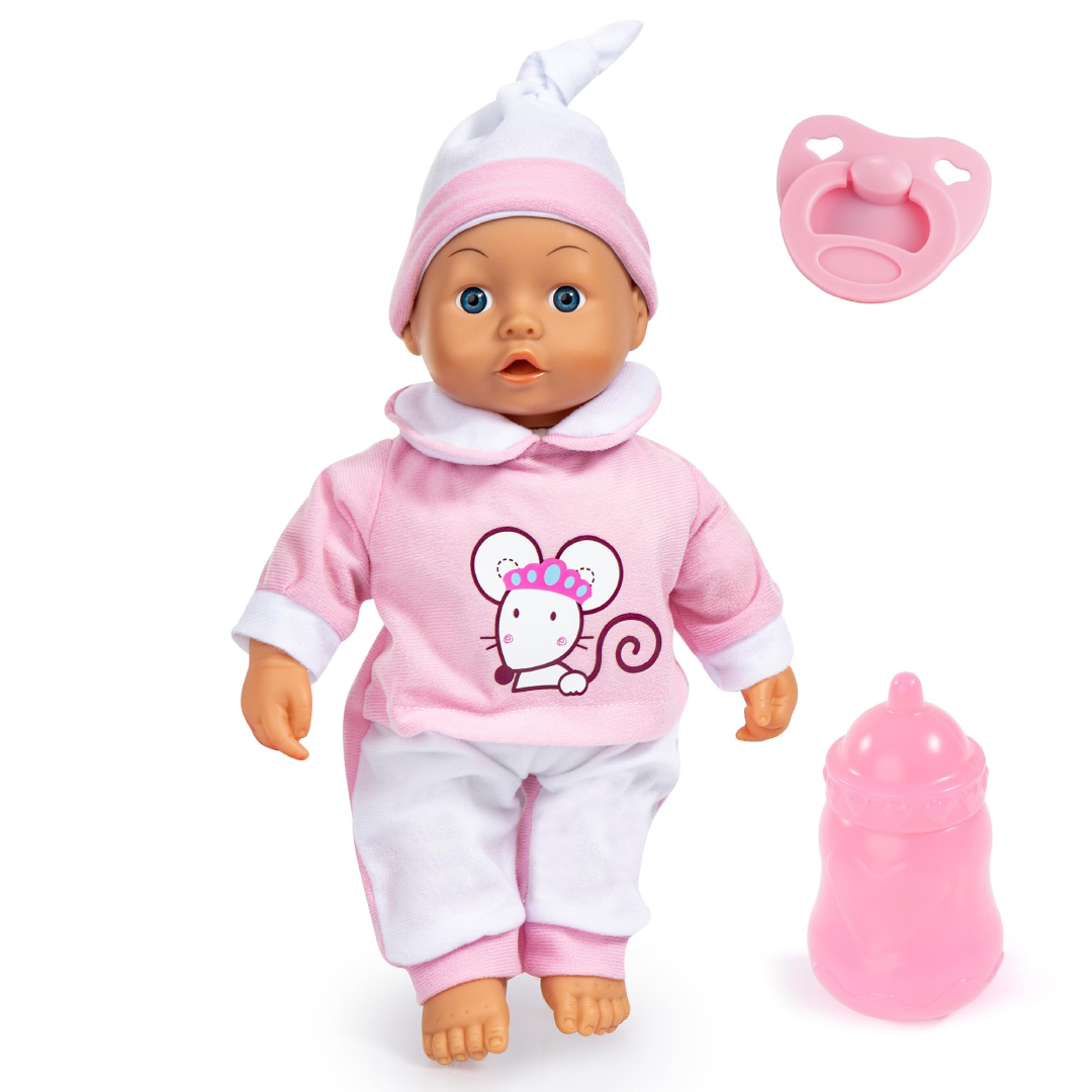 Bayer 36cm Interactive Baby Doll With Realistic Features