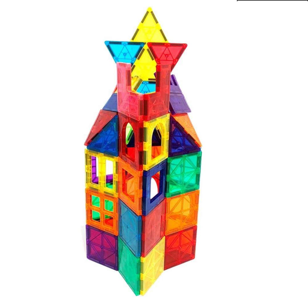 WonderMags 60 3D Magnetic Block STEM Toy Set