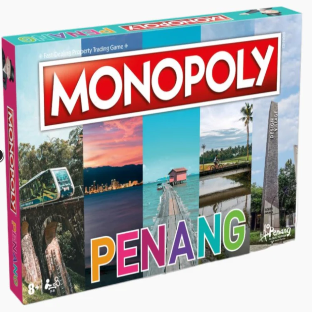 WM Monopoly Penang Board Game For Family Fun