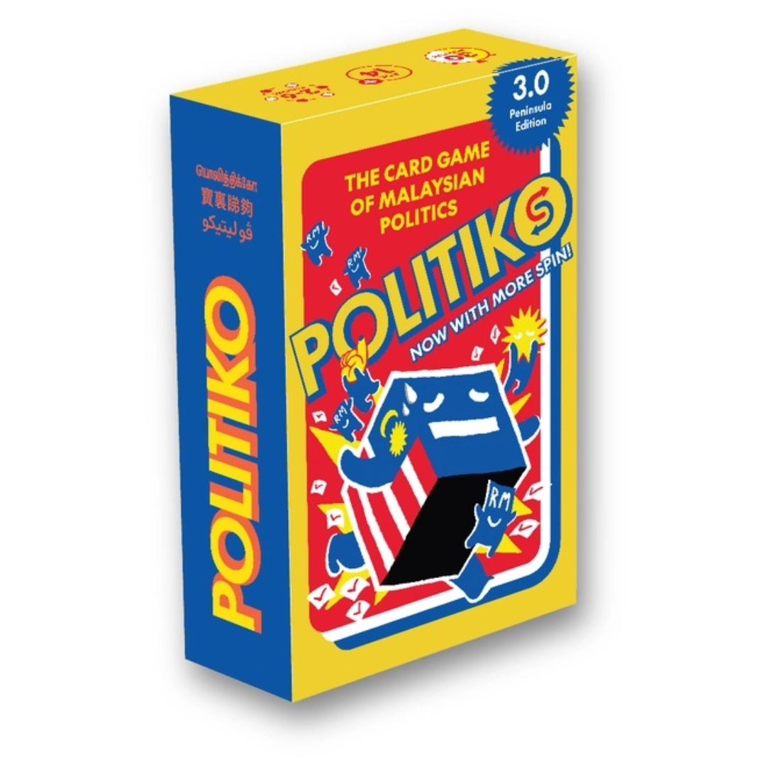 Politiko Card Game Malaysian Politics 3.0 Edition