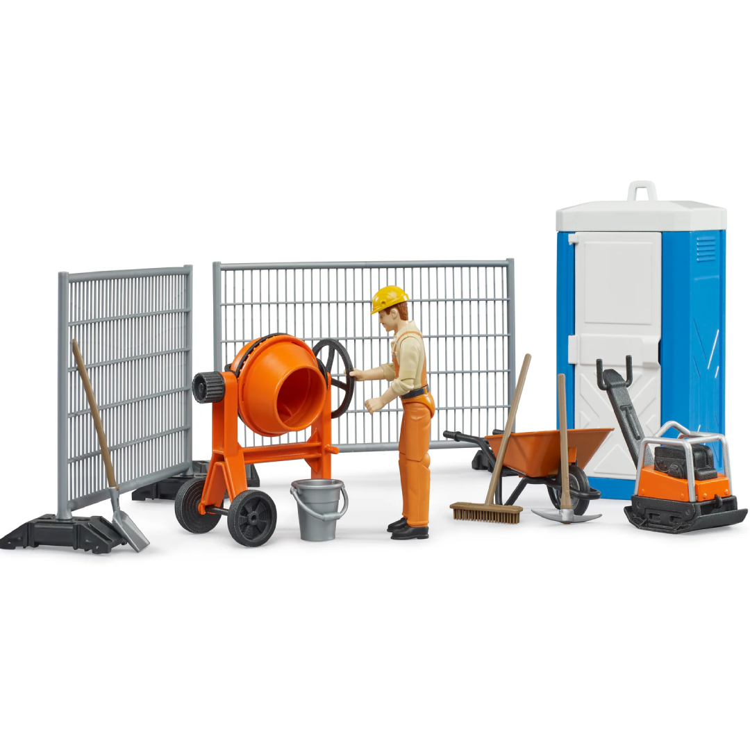 Bruder 62008 Bworld Construction Site Play Set