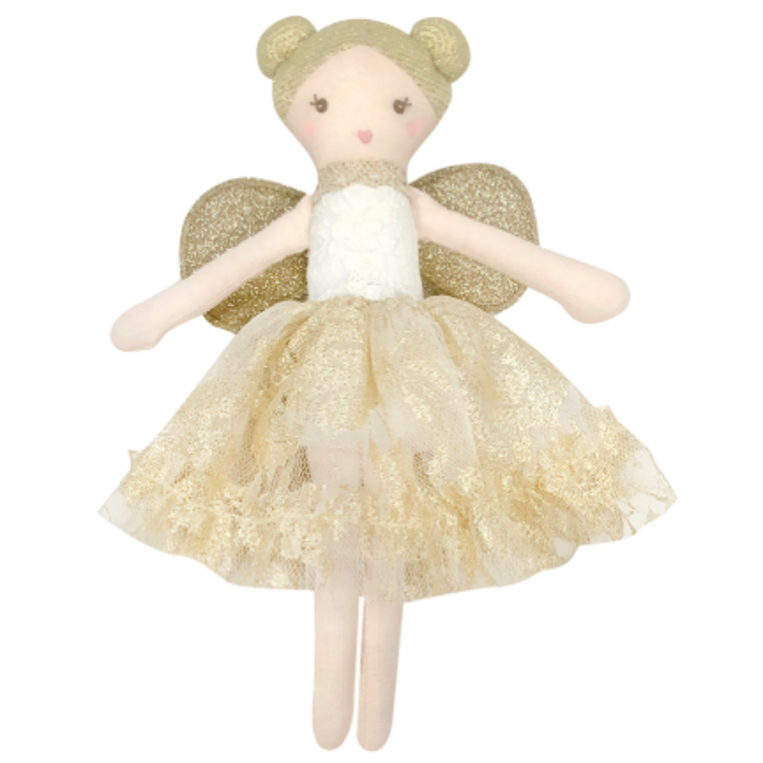 DOL0055035 Celestine Fairy Linen Soft Baby Doll