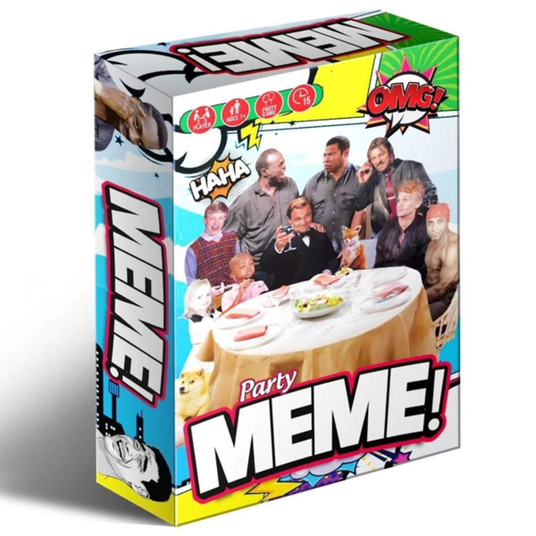 Classic Card Game Party Meme For Fun Nights