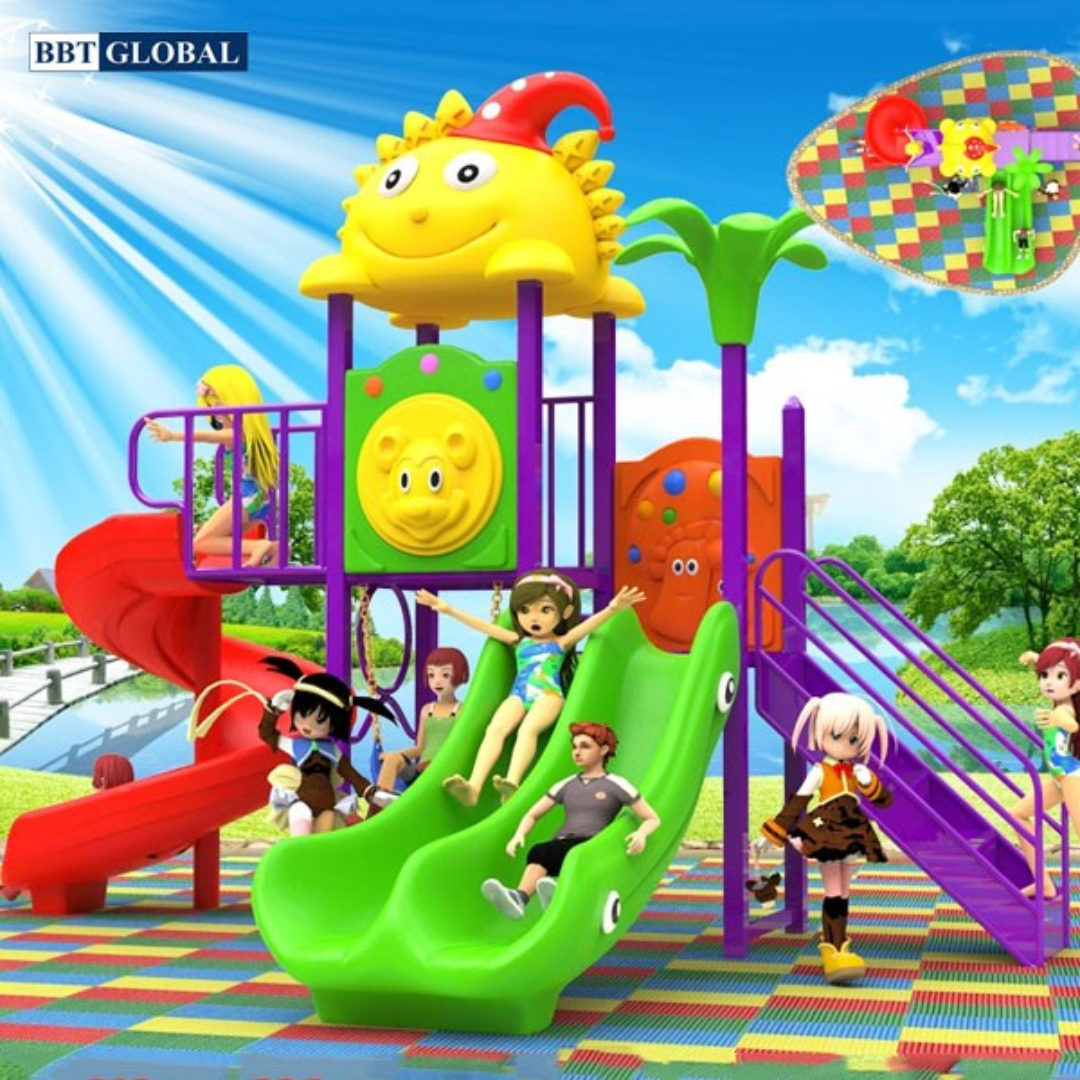 Imported Slide Outdoor Playset A58 For Adventure