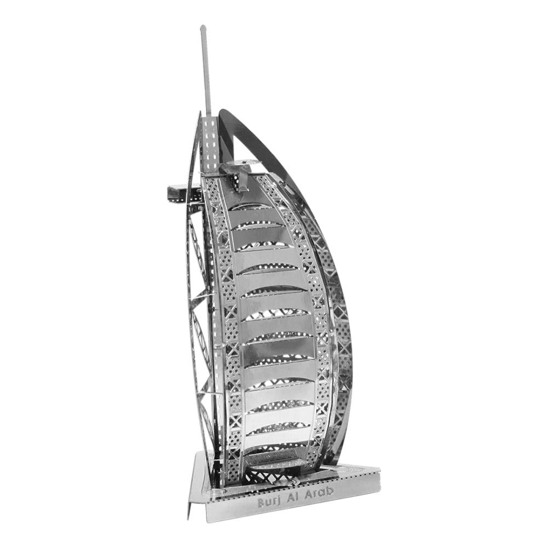 3D Metal Puzzle Burj Al Arab Architecture Model