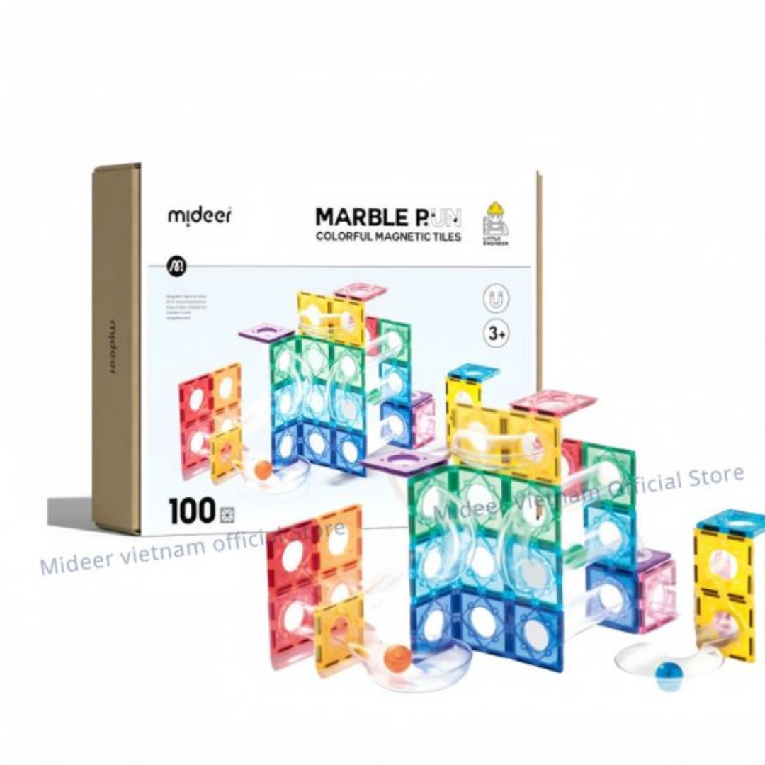STEM Toy Design Ball Track For Kids Mideer 3+