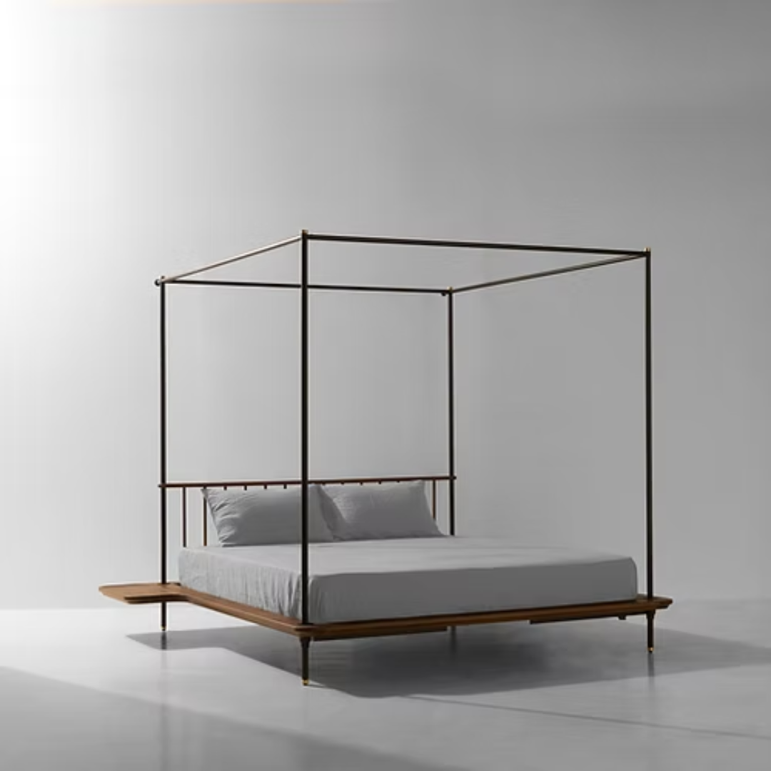 Distrikt Canopy Bed For Elegant Bedroom Decor