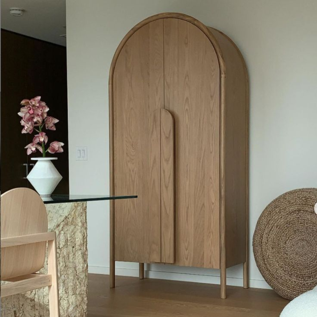 Wooden Armoire For Elegant Wardrobe Design