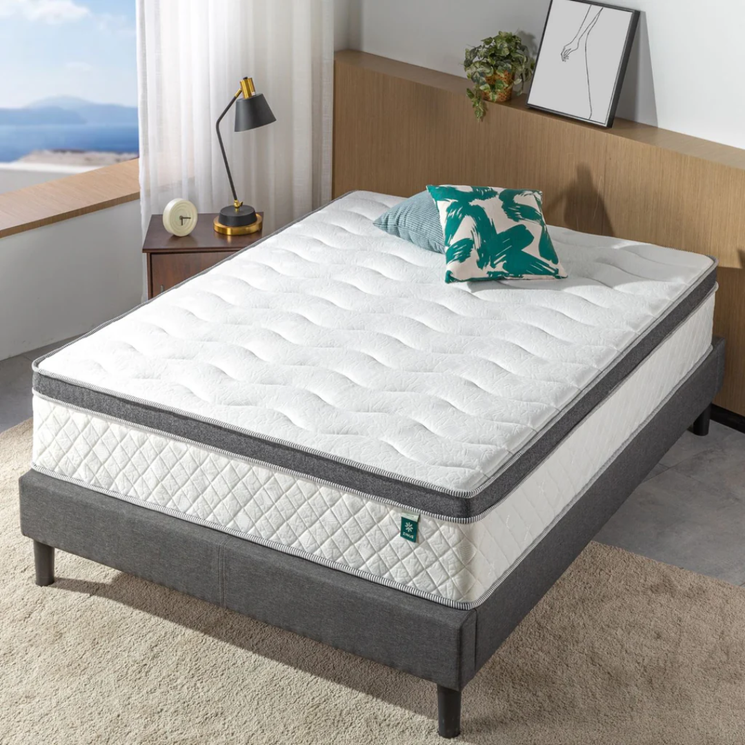 Tilam Zinus Therapeutic iCoil Hybrid Latex Euro Top Mattress