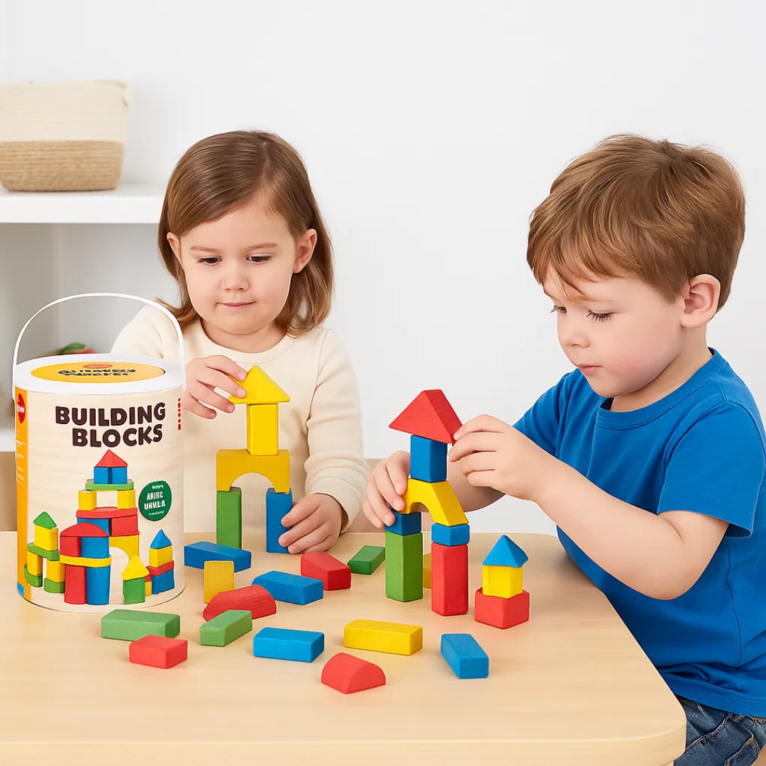 Classic World 100 Educational Building Block Set