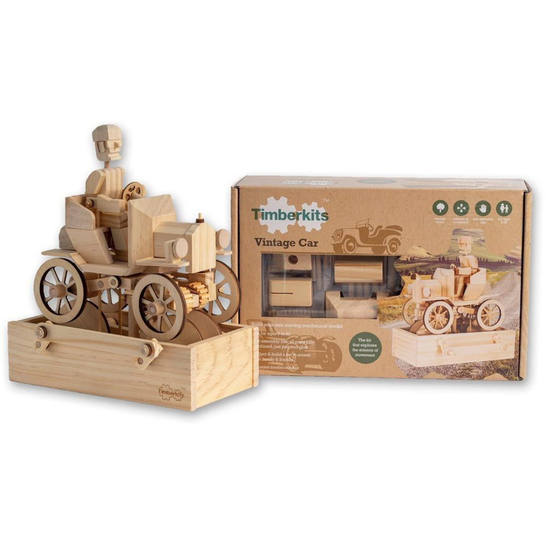 Timberkits Advanced Kit Vintage Car Model Kit