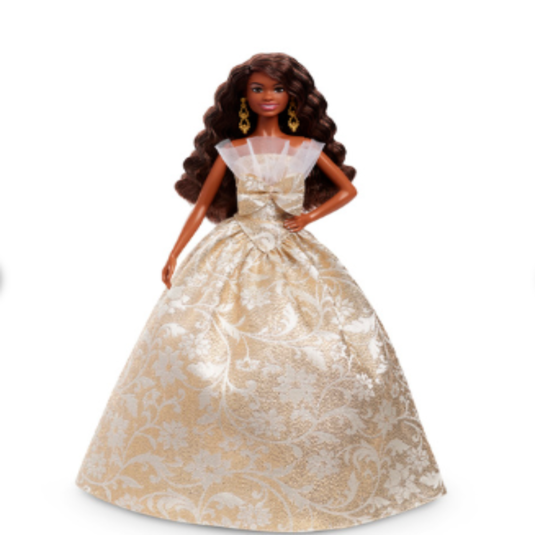 Barbie Holiday Black Hair Traditional Fashion Doll