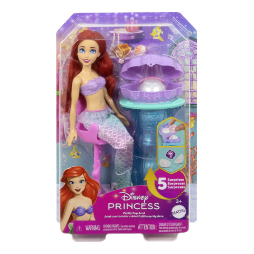 Ariel Themed Mermaid Surprise Feature Fashion Doll
