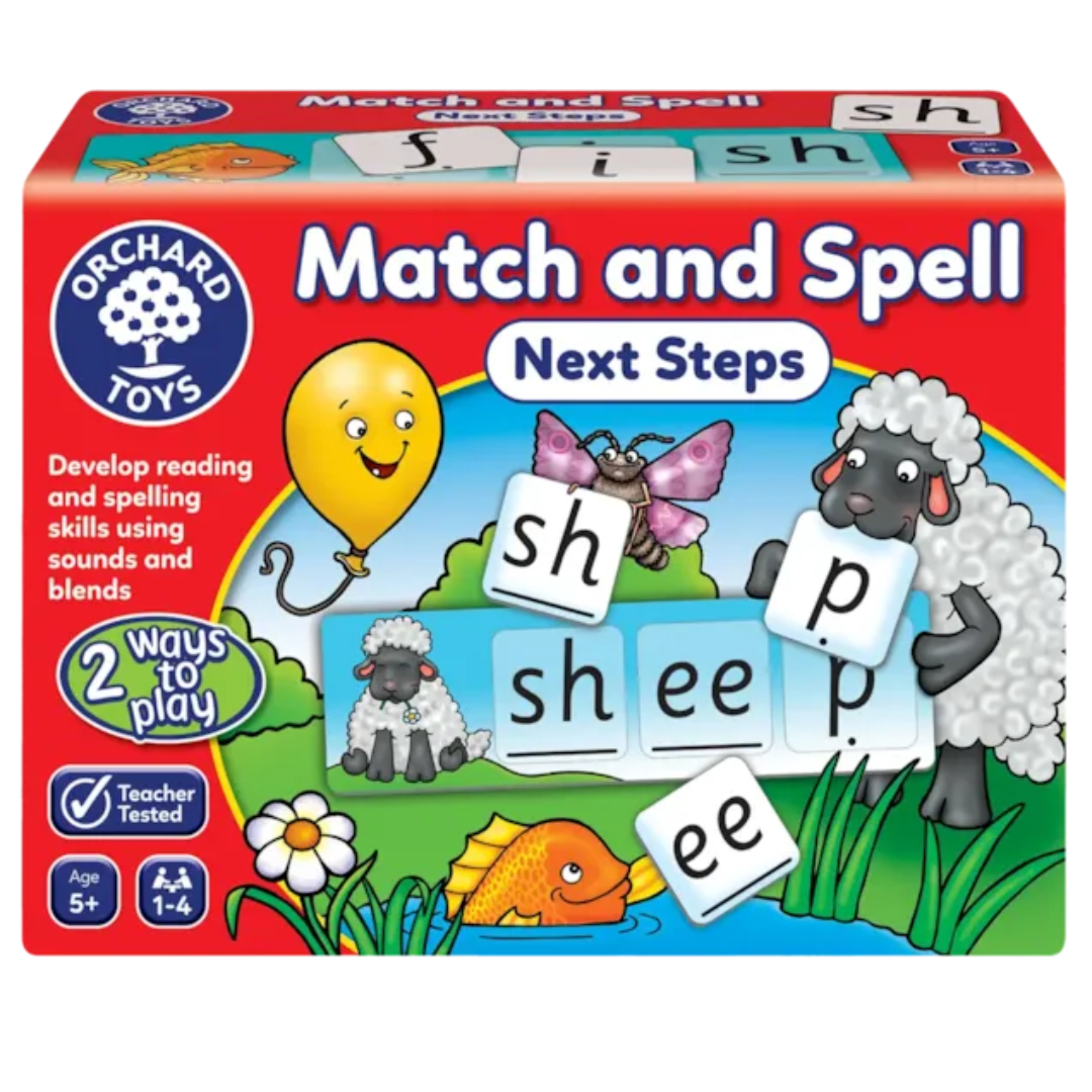 Match And Spell Next Steps Game For Kids Learning