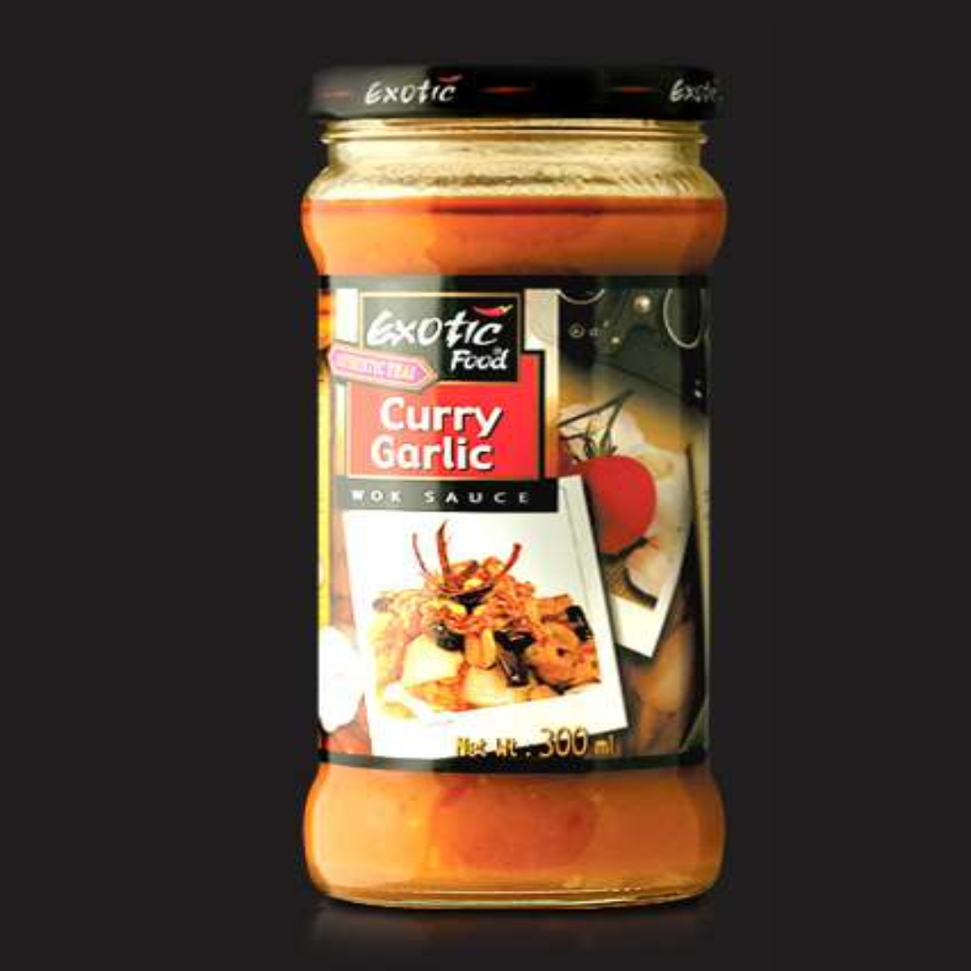 Curry Garlic Wok Sauce For Perfect Stir Fry