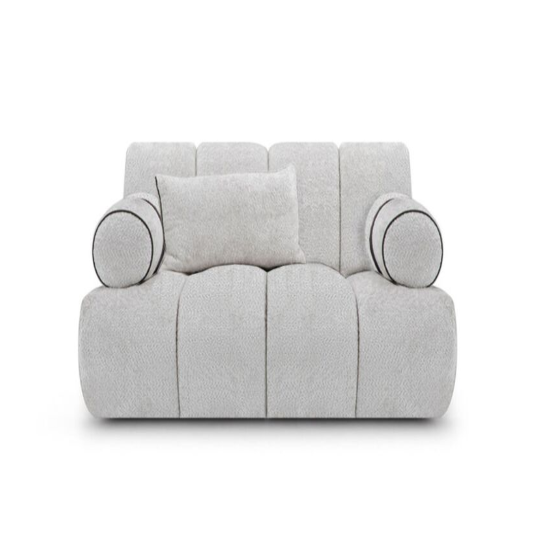 Stratos Loveseat Armchair for Stylish Compact Home Seating