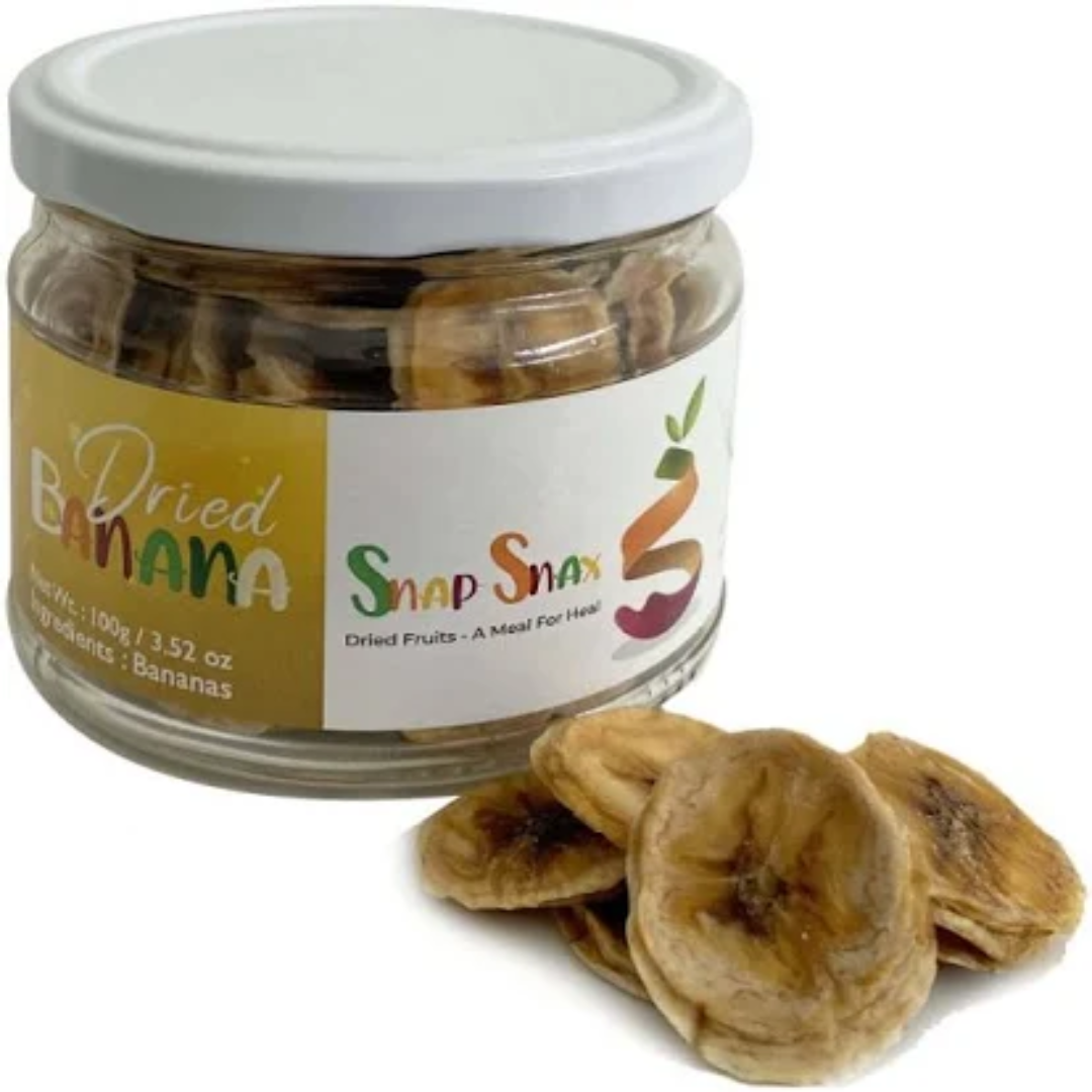 Dried Banana Dice Distributor For Crunchy Snack Use