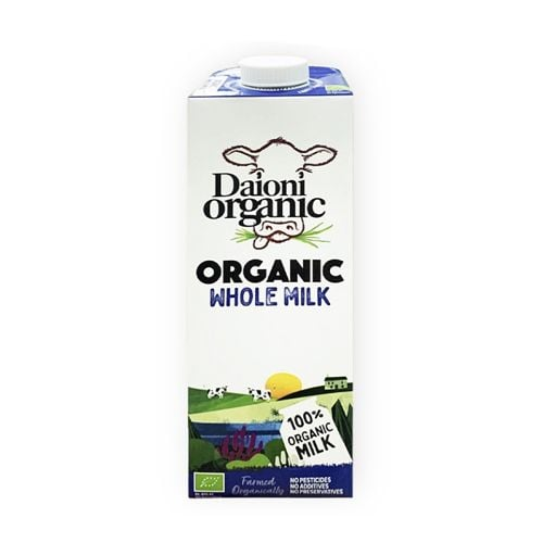 Daioni Organic Whole Milk 1L Dairy Vietnam