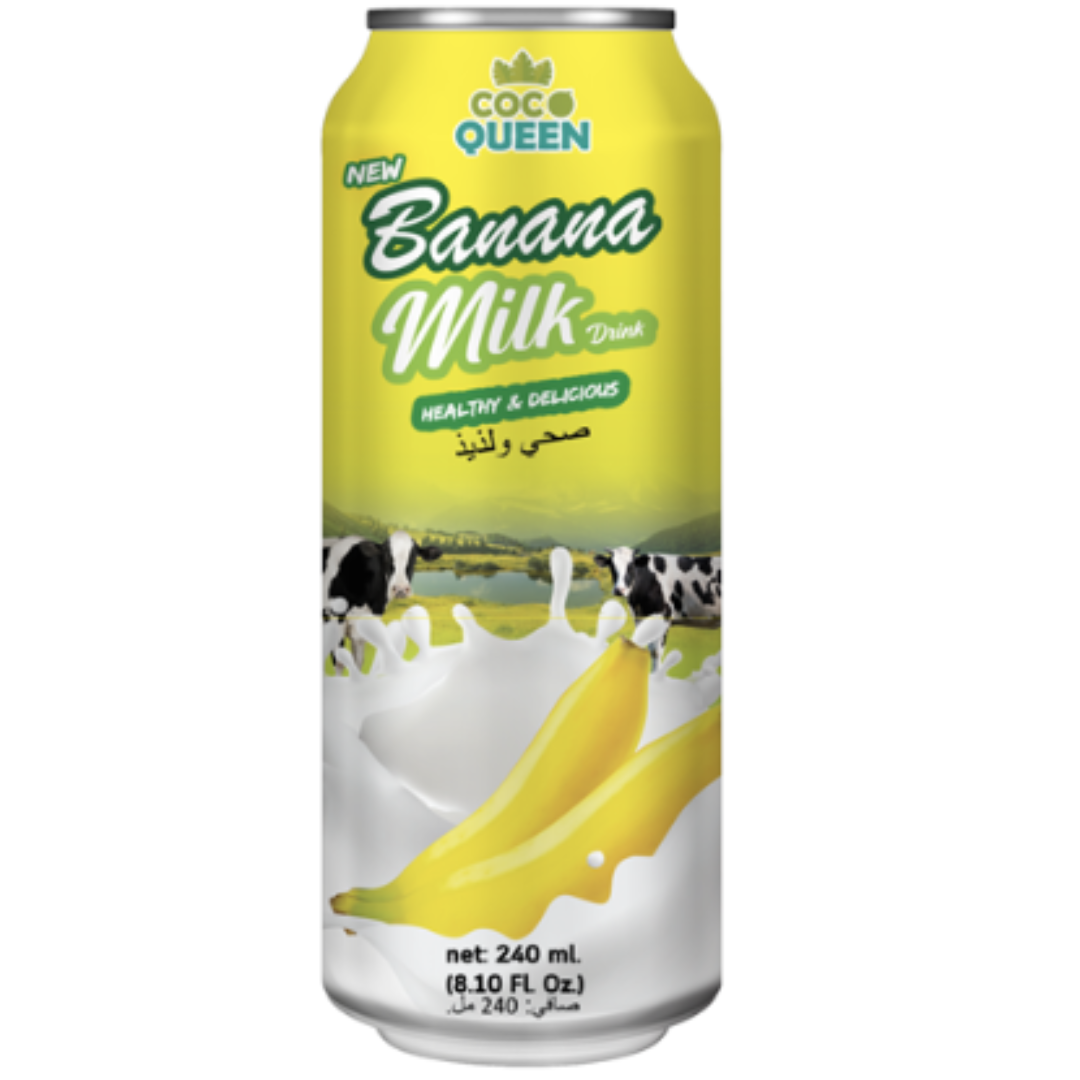 Banana Milk Drink In CAN Supplier For Smooth Taste