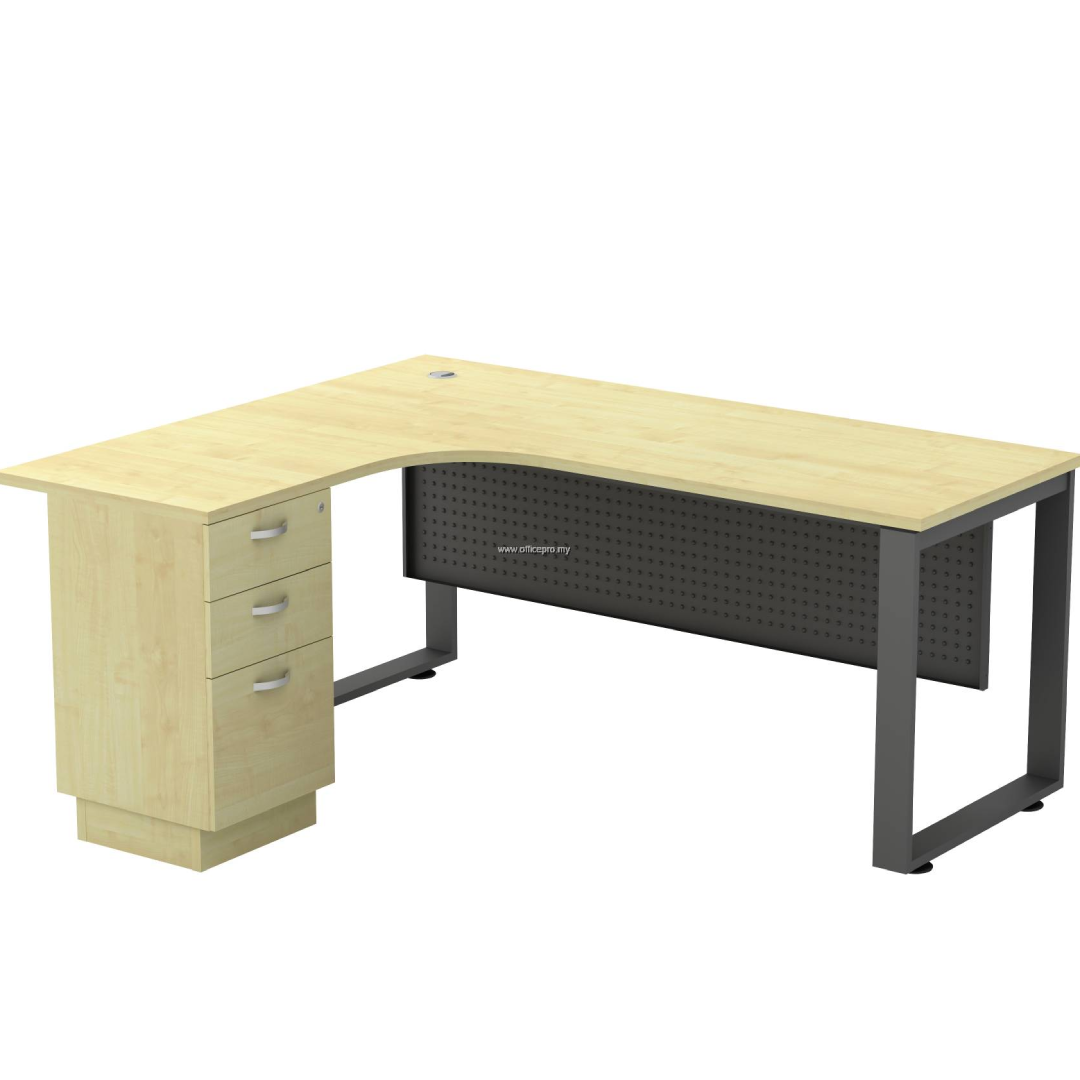 6FT Executive Office Desk SQWL/SQML-3D for Modern Workspaces