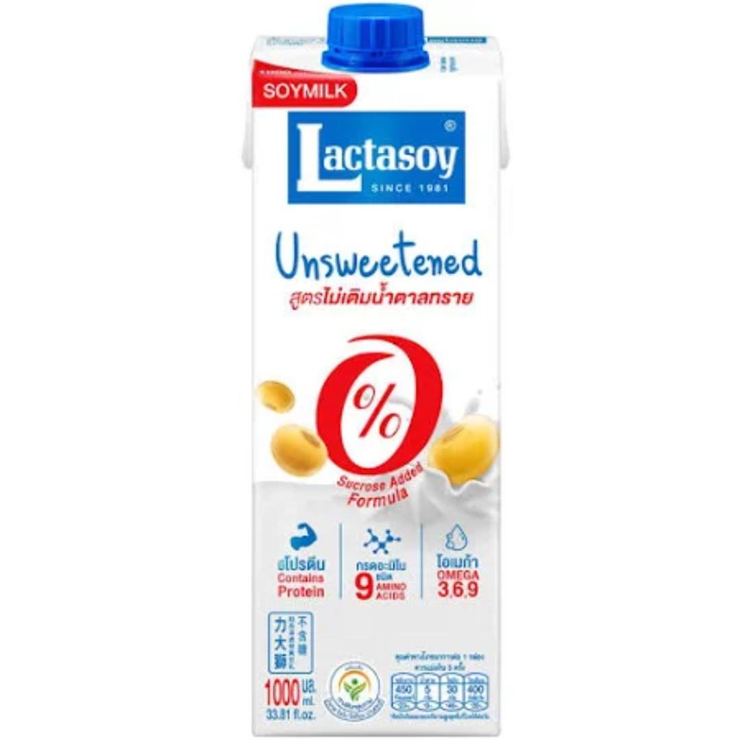 Lactasoy UHT Soymilk Unsweetened Supplier