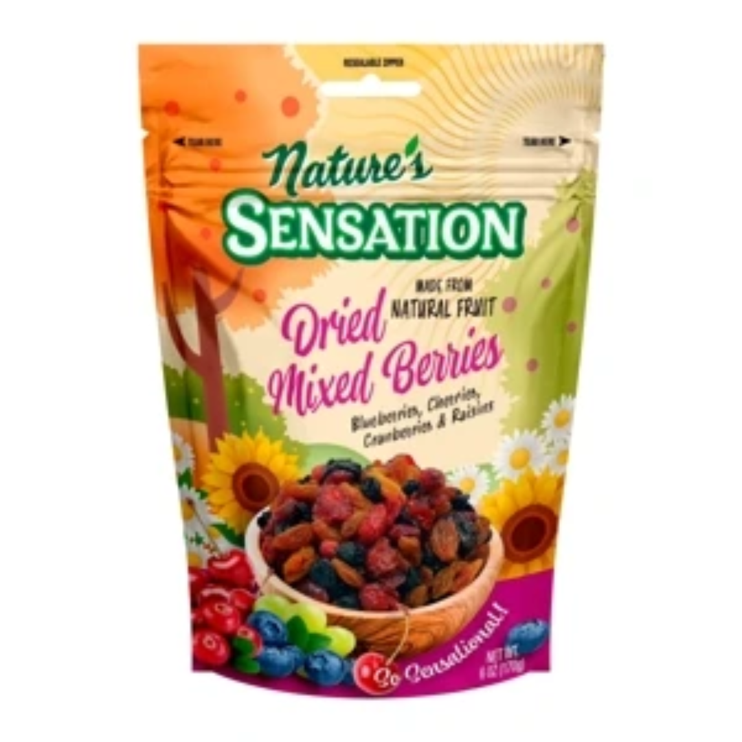 Natures Sensation Dried Mixed Berries & Fruits