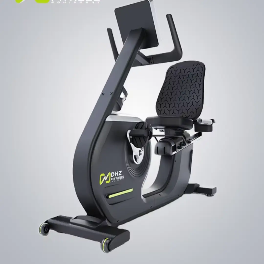 DHZ Upright Bike with LED Malaysia Home Gym Fitness