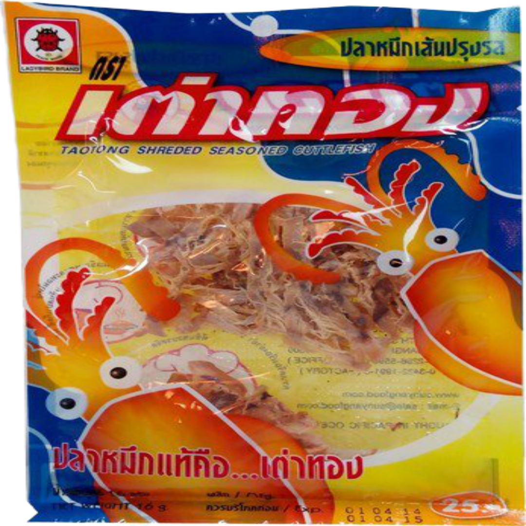 Shredded Seasoned Cuttlefish For Tasty Snacks