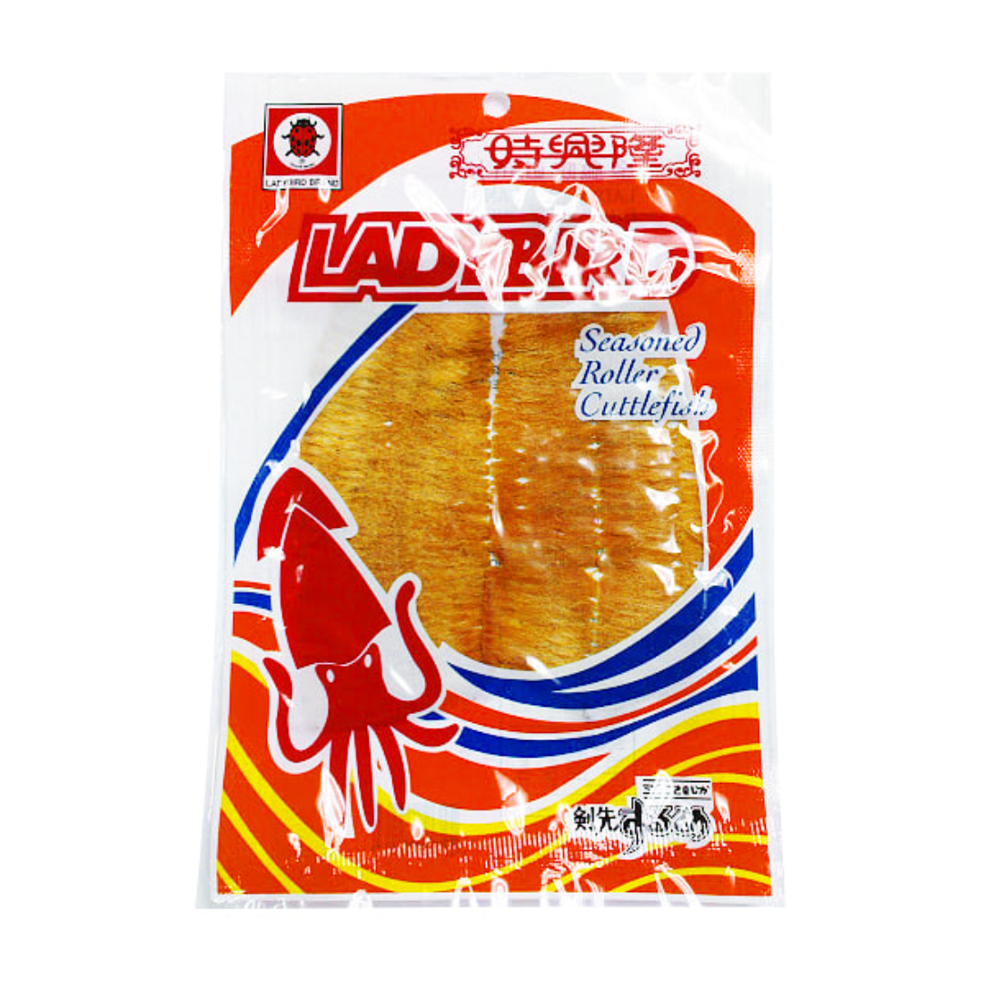 Rolled Seasoned Cuttlefish Ladybird Brand Premium