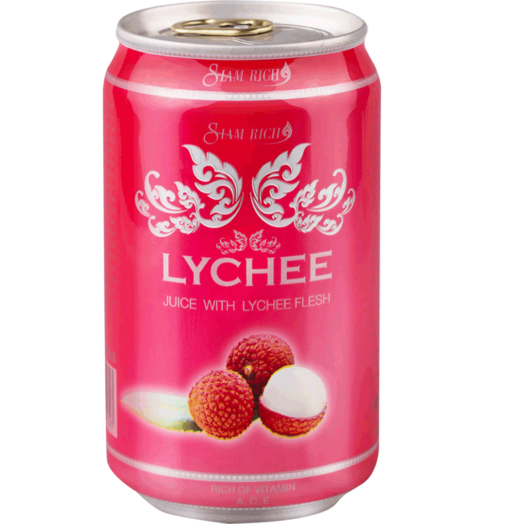 Siamrich Lychee Juice With Flesh Supplier Refreshing
