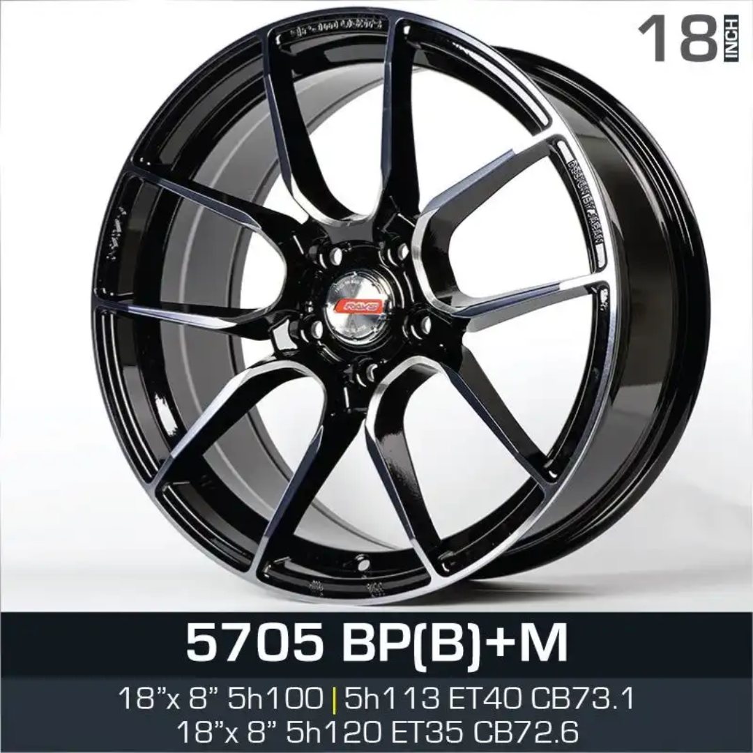 Ad Wheels 5705 18 Inch 5H100 Malaysia Wheel Supplier