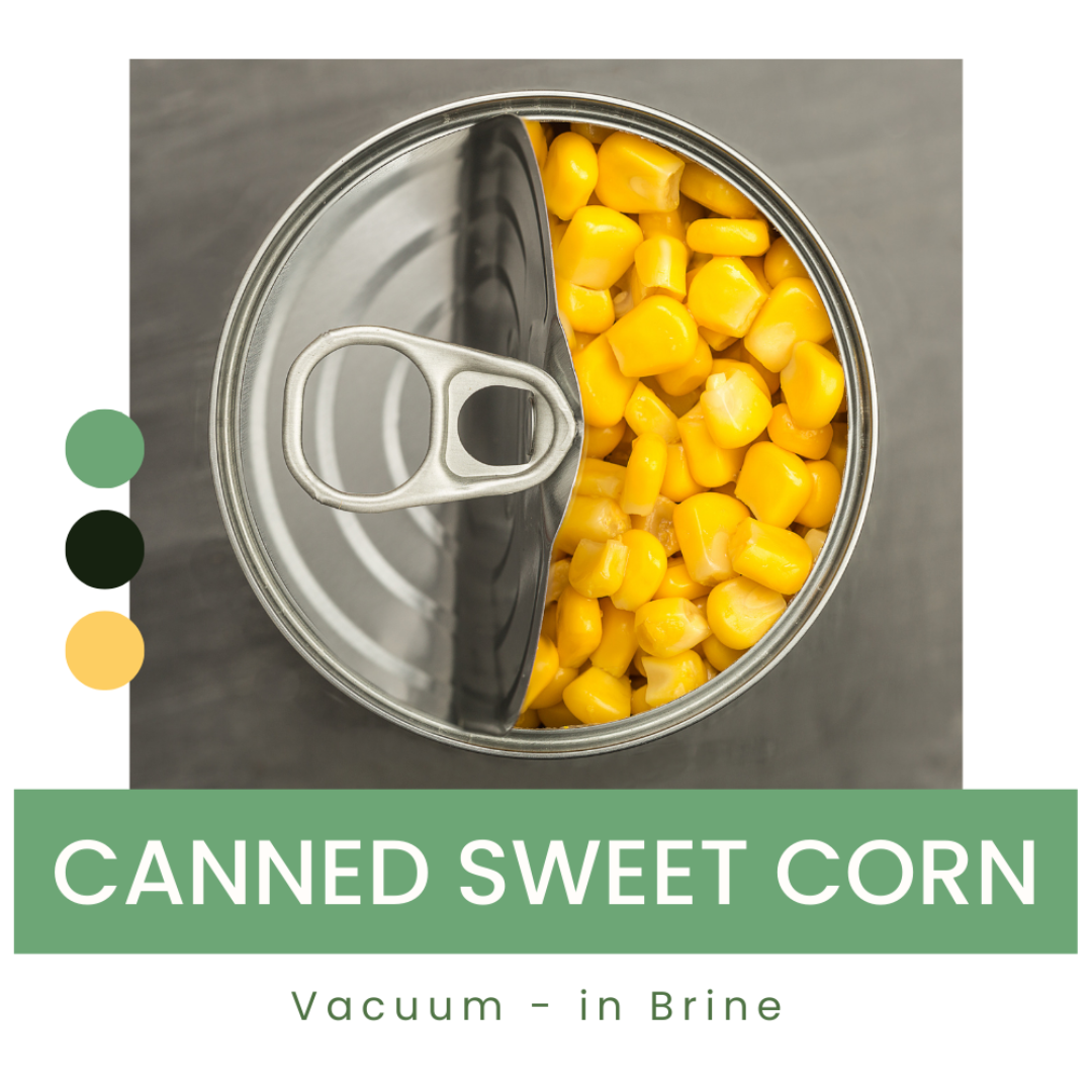 Canned Vacuum Corn For Quick Healthy Meals