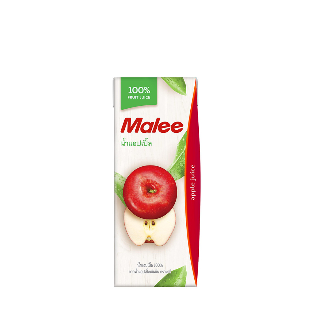 Malee 100% Apple Juice 200ml Supplier Fresh Pack