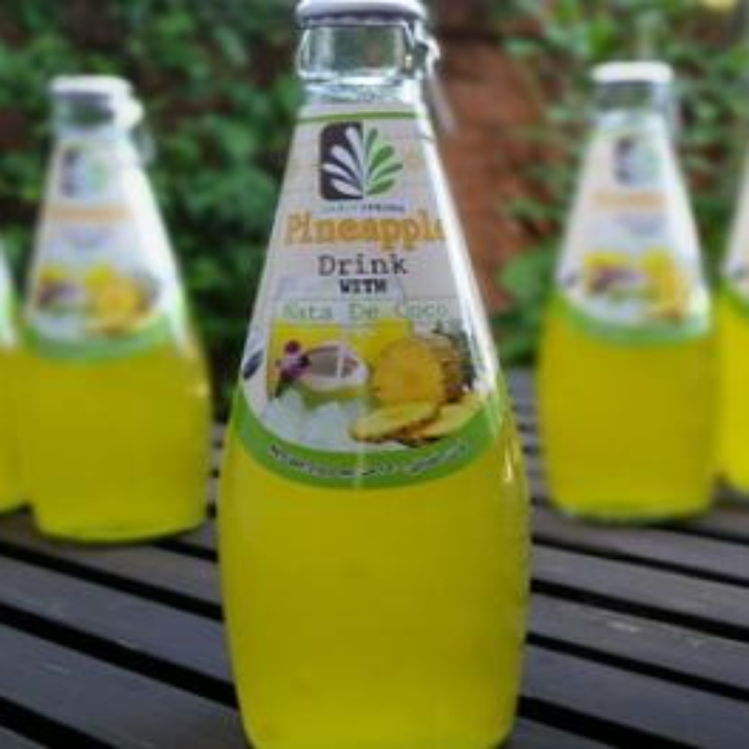 Pineapple Drink With Nata De Coco Supplier