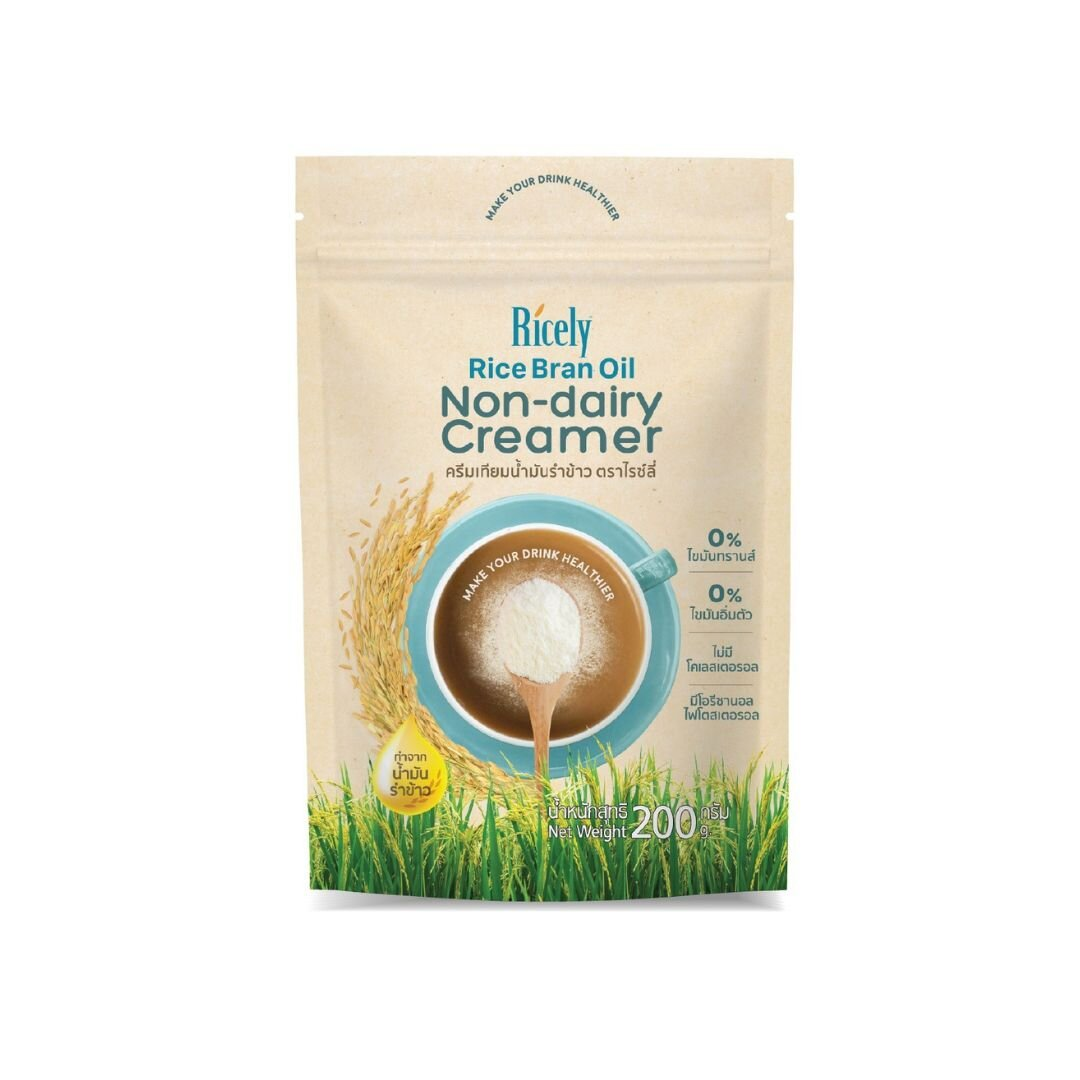 Rice Bran Oil Creamer For Healthy Daily Use