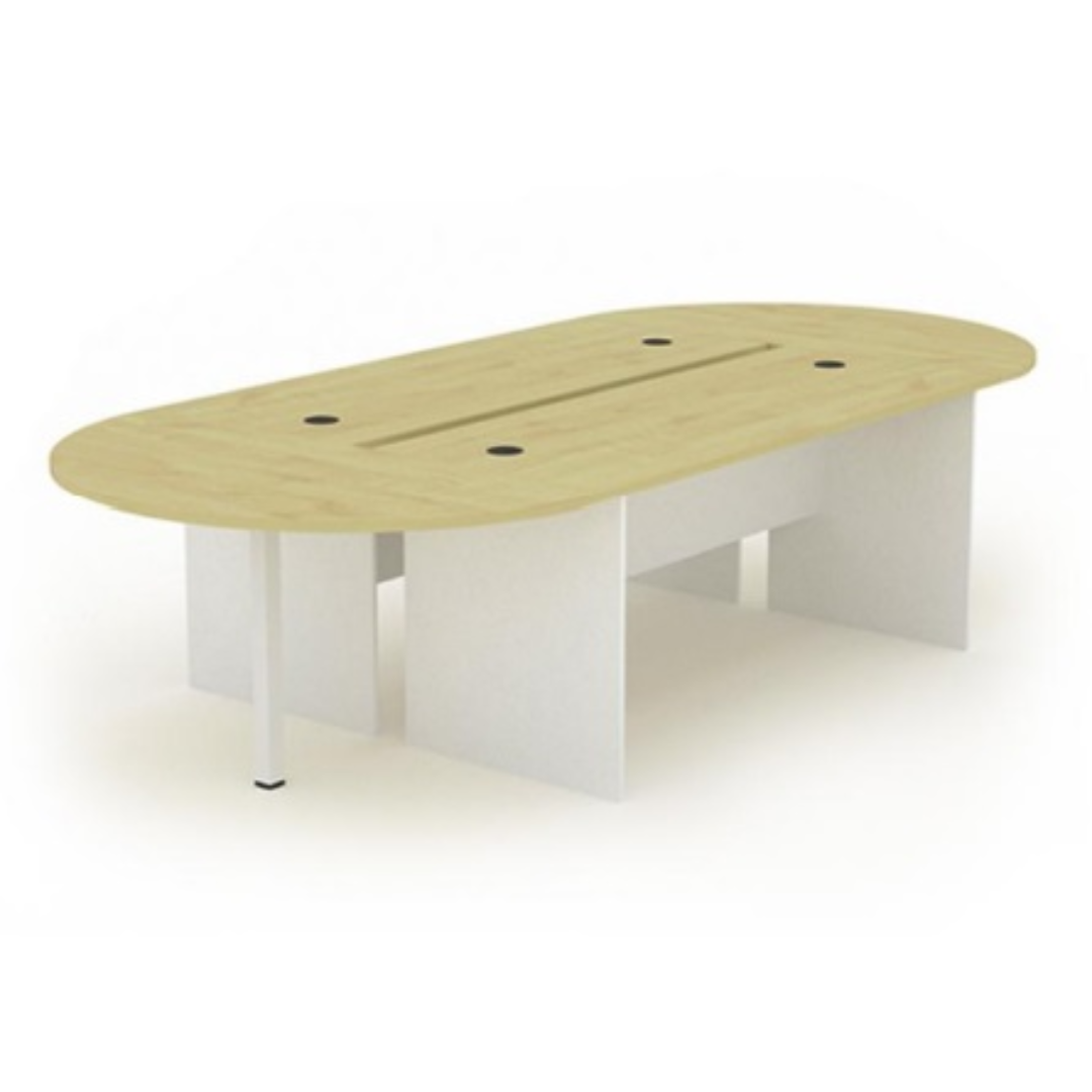 10.5ft Oval Conference Table for Modern Boardroom Meetings