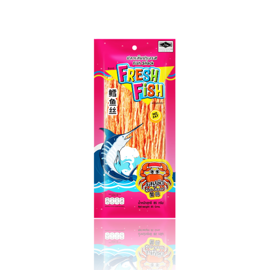 Tasty Fish Snack (Crab Flavour) For Crunchy Delight