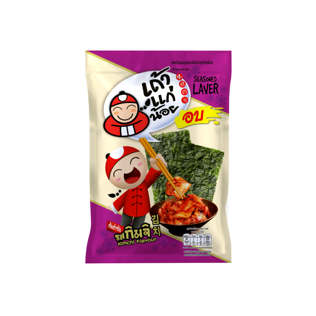 Roasted Seaweed Kimchi Flavor For Crispy Taste